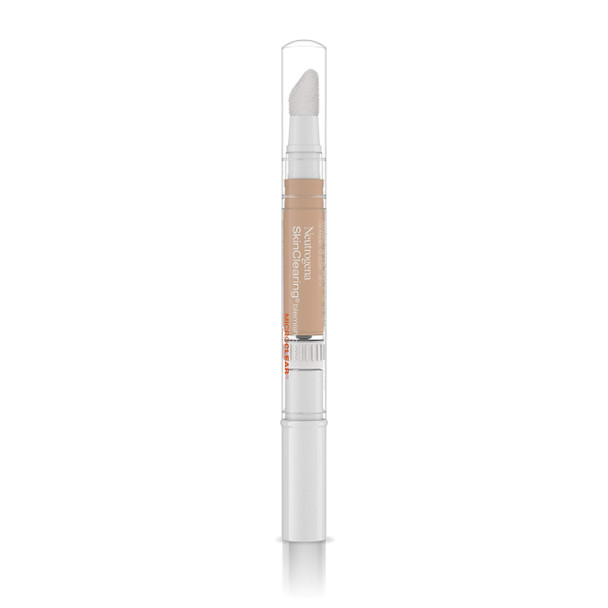 Neutrogena SkinClearing Blemish Concealer Face Makeup with Salicylic Acid Acne Medicine, Non-Comedogenic and Oil-Free Concealer Helps Cover, Treat & Prevent Breakouts, Light 10.05 oz