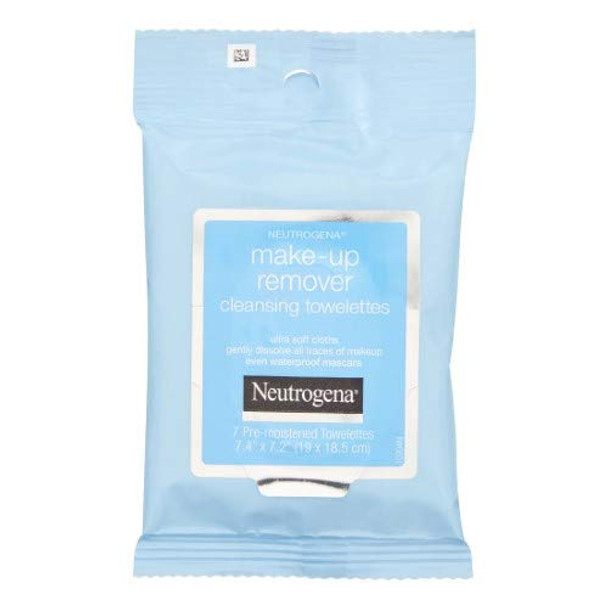 Neutrogena Makeup Remover Cleansing Towelettes - Travel Pack - 7ct (Pack of 18)