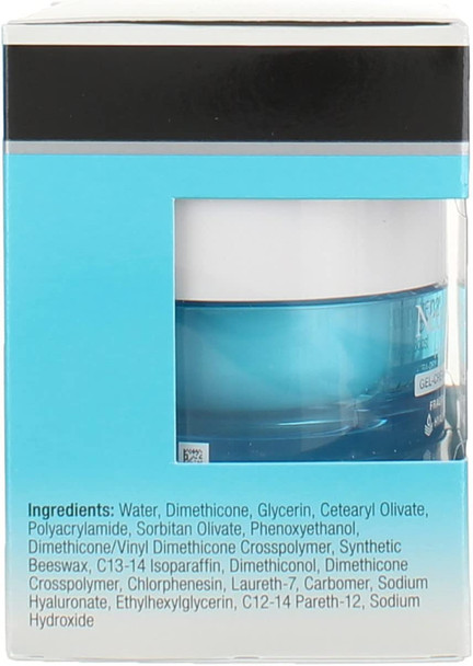Hydro Boost Hyaluronic Acid Hydrating Face Moisturizer Gel-Cream, 1.7 oz, 2 Bottles