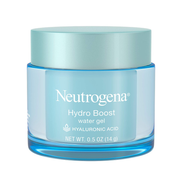 Neutrogena Hydro Boost Hyaluronic Acid Hydrating Water Face Gel Moisturizer for Dry Skin, Oil-Free, Non Comedogenic, Travel Size.5 oz (Pack of 12)