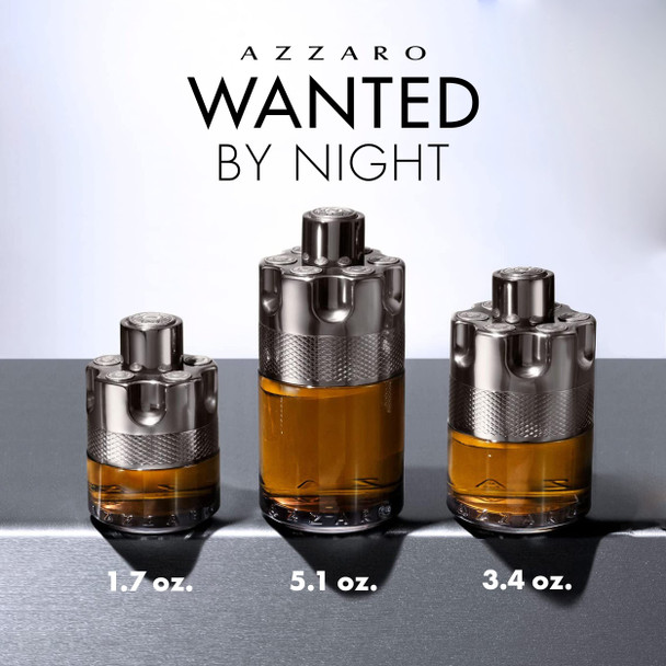 Azzaro Wanted By Night Eau de Parfum  Mens Cologne  Woody, Oriental & Spicy Fragrance