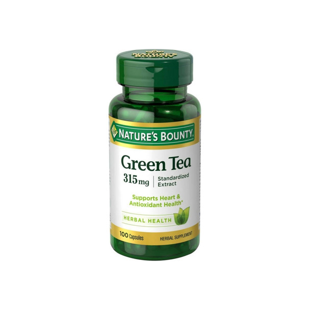 Nature's Bounty Green Tea Extract 315 mg Capsules 100 ea