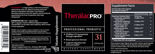 Master Supplements Professional TheralacPRO 31 Capsules