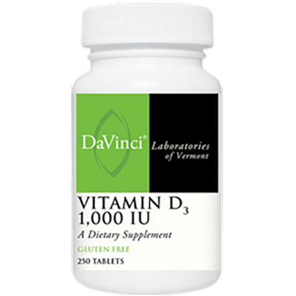 DaVinci Vitamin D3 1000 IU250 tabs