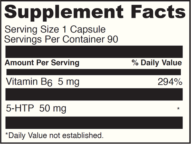 DaVinci 5-HTP 50 mg90 Caps