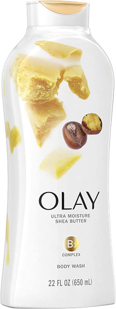 Olay, Ultra Moisture Shea Butter Body Wash Fluid Ounce, 22 Fl Oz