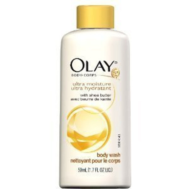 Olay Ultra Moisture Body Wash with Shea Butter-1.7 oz (5 Pack)