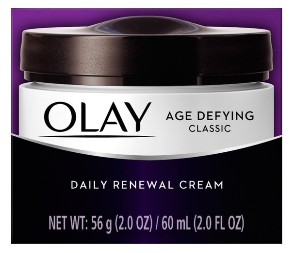 Olay Age Defying Daily Cream Renewal 2 Ounce (60ml) (2 Pack)