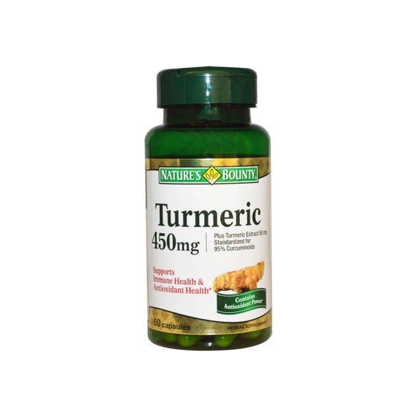 Nature's Bounty Turmeric Capsules 60 Capsules