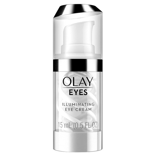 Eye Cream by Olay Eyes Illuminating to Help Reduce the look of Dark Circles Under Eyes, 0.5 Fl Oz Packaging may Vary