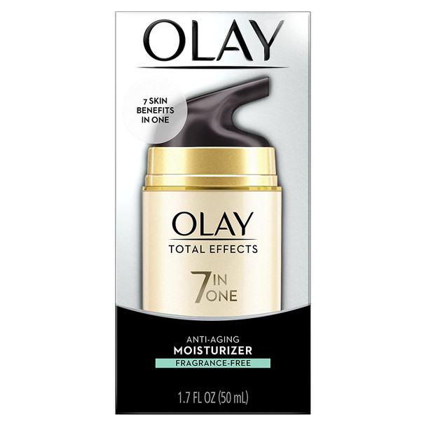 Olay Total Effects 7-in-1 Moisturizer, Fragrance-Free 1.7 fl oz Olay Total Effects 7-in-1 Moisturizer, Fragrance-Free 1.7 fl oz