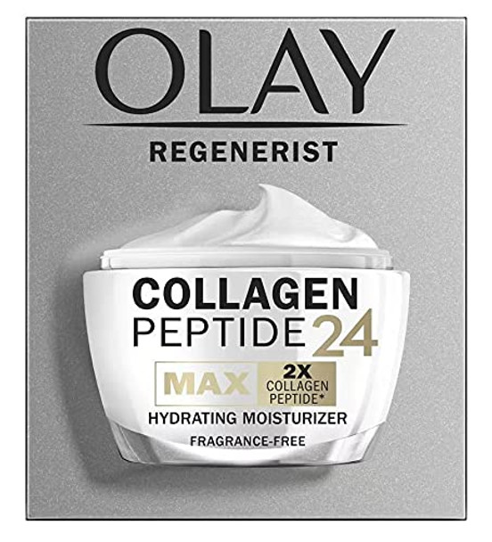 Olay Regenerist Collagen Peptide 24 MAX Face Moisturizer - Fragrance Free - 1.7oz