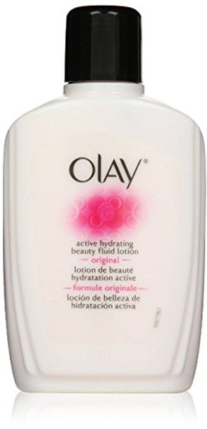 Olay Active Hydrating Beauty Fluid, Original, 6 Ounce (Pack of 2)