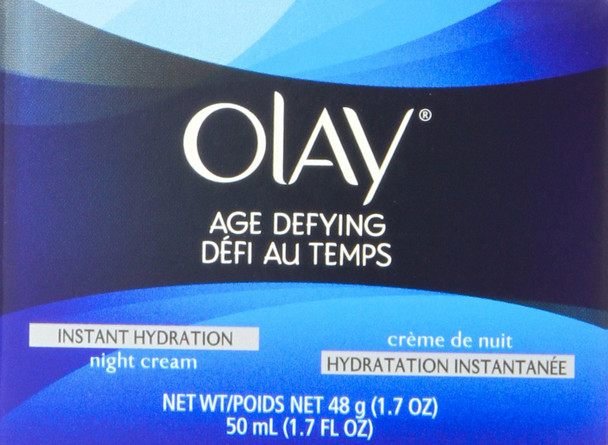 Olay Age Defying Instant Hydration Night Cream 1.7 Oz