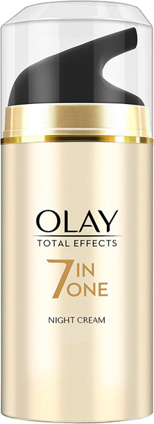 Olay Night Cream Total Effects 7 in 1, Night Cream, 50g