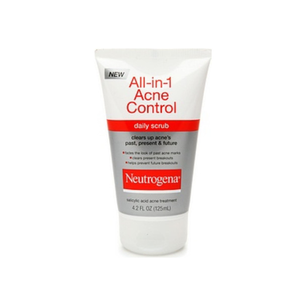 Neutrogena All-in-1 Acne Control Daily Scrub 4.20 oz