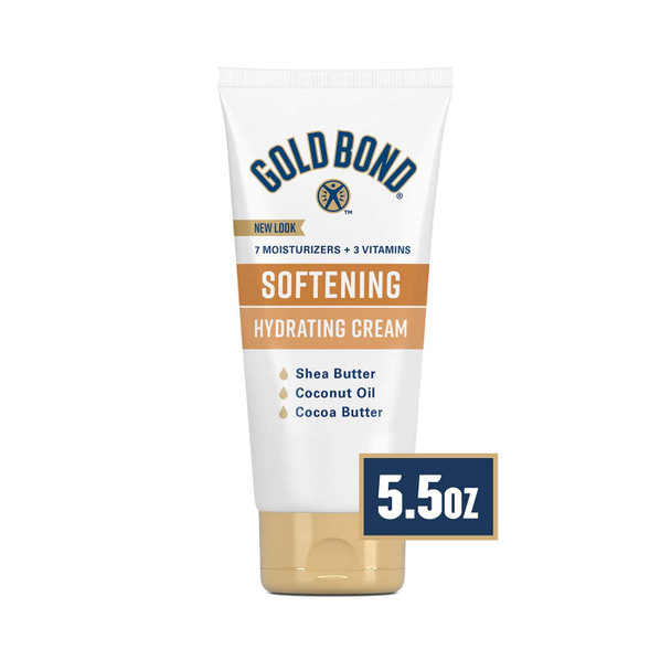Gold Bond Ultimate Softening Skin Therapy Lotion, With Shea Butter for Rough & Dry Skin, 5.5 Oz (Pack of 4), White