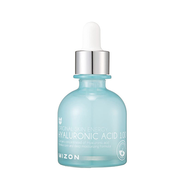 MIZON Hyaluronic Acid 100, Original Skin Energy, Hyaluronic Acid, Facial Care, Moisturizing Ampoule (30ml)