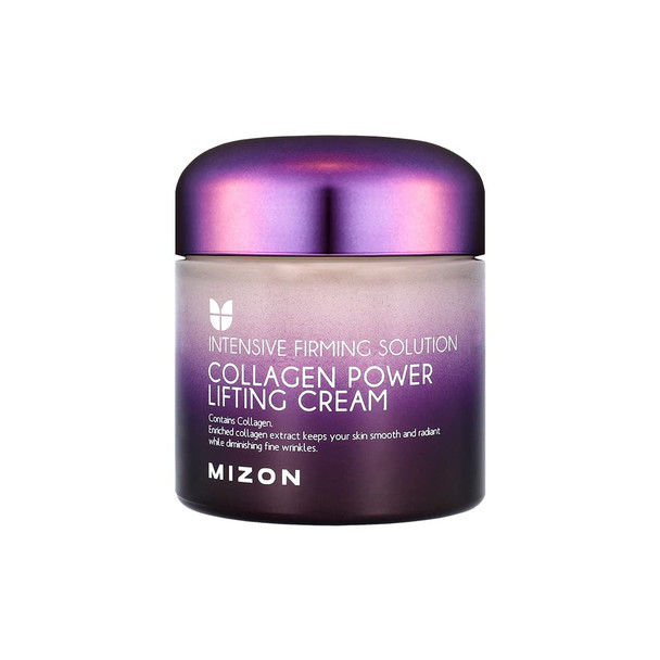 MIZON Collagen Power Lifting Cream, Collagen Face Moisturizer, Day and Night Cream, Facial Cream to Smooth Wrinkles, Non-Greasy and Non-sticky Formula, Lifting and Tightening (2.53 fl. oz.)