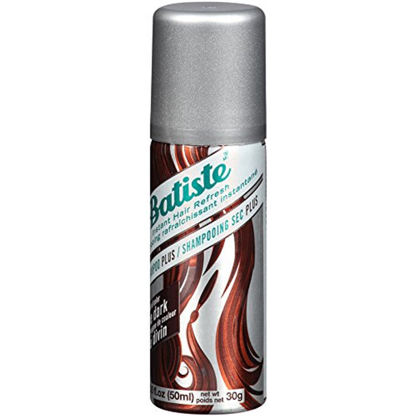 Batiste Dry Shampoo Divine Dark Mini Travel Size 1.6 oz (Value Pack of 3)