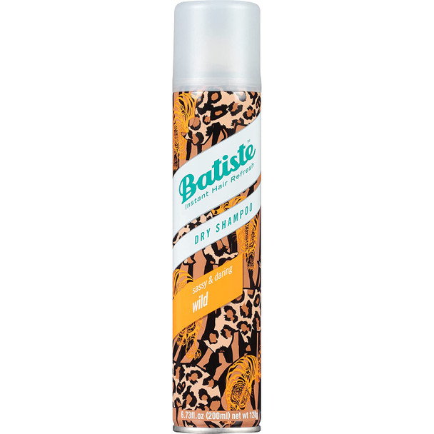 Batiste Shampoo Dry Wild 6.73 Ounce (200ml) (3 Pack)