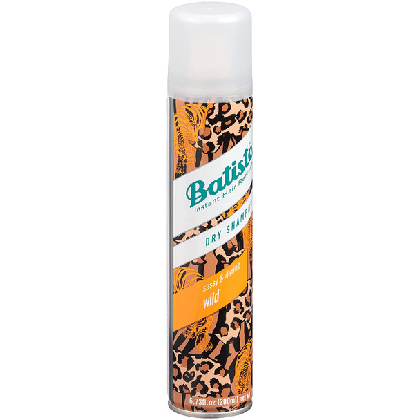 Batiste Shampoo Dry Wild 6.73 Ounce (200ml) (3 Pack)