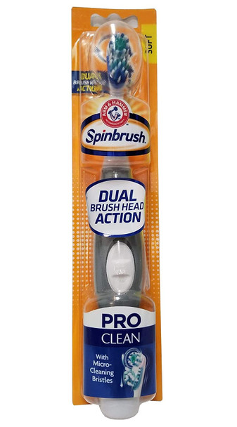 Arm & Hammer Spinbrush Pro Clean Soft Powered Toothbrush (Pack of 2)