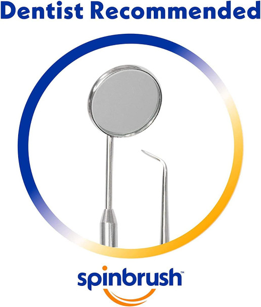 Arm & Hammer Spinbrush Pro Series, Clean Electric Toothbrush Replacement Brush Heads Refills, Soft Bristles, 2 Count - 1 Pack. (Includes 2 Replacement Brush Heads Total.)