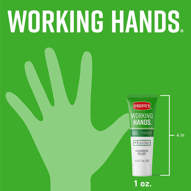 O'Keeffe's Working Hands Hand Cream, 1 Ounce Tube, (Pack of 3)