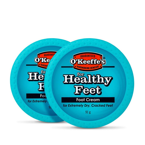 O'Keeffe'sA® Healthy Feet Jar 91g Twin Pack