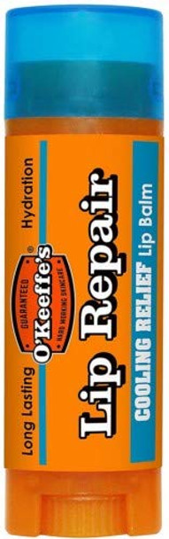 O'Keeffe's Lip Repair Cooling Relief Lip Balm, Stick, 0.15 oz Pack of 24