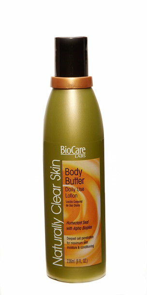 BioCare Naturally Clear Skin Body Butter Daily Lotion