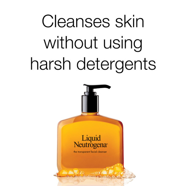 Neutrogena Liquid Facial Cleansing Formula Fragrance-Free 8 Oz