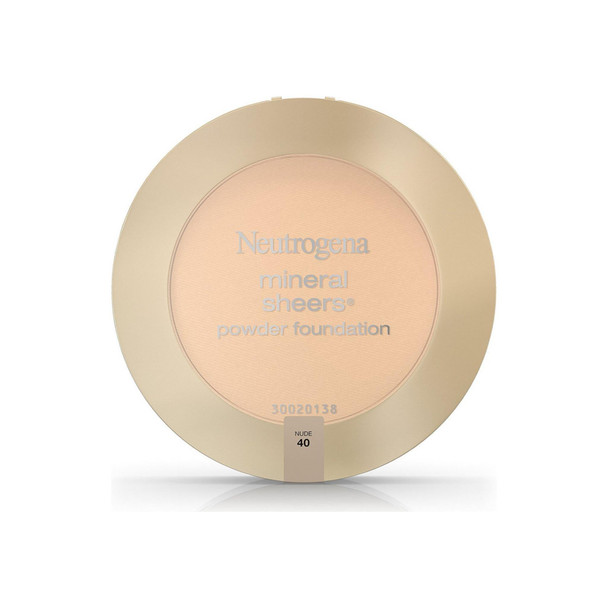 Neutrogena Mineral Sheers Powder Foundation, Nude [40] 0.34 oz