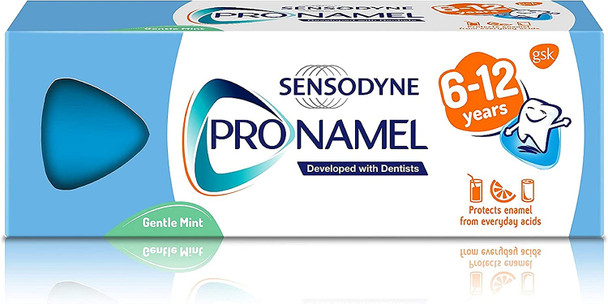 THREE PACKS of Sensodyne Toothpaste ProNamel For Children