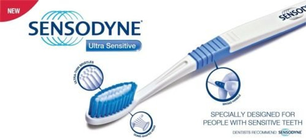 Sensodyne Sensitive Toothbrush Soft Sensitive Teeth, pack of 2 - 3 units per pack