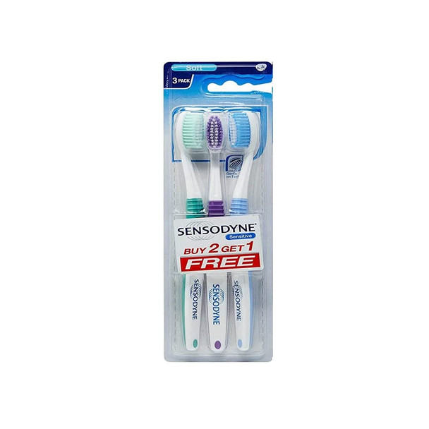 Sensodyne Sensitive Toothbrush (2+1 Pack)