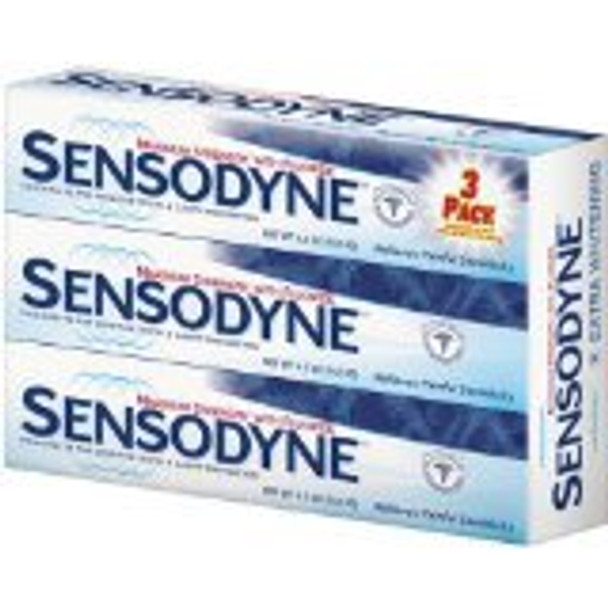 Sensodyne Extra Whitening Toothpaste (6.5 oz, 3 pk.) (pack of 2)