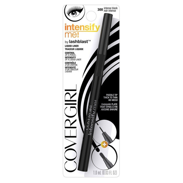 COVERGIRL Intensify Me Liquid Eyeliner Intense Black 300.03 oz