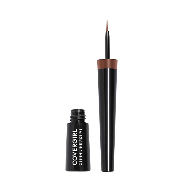 COVERGIRL Get In Line Active Eyeliner, Amber Intensity, 0.36 Ounce