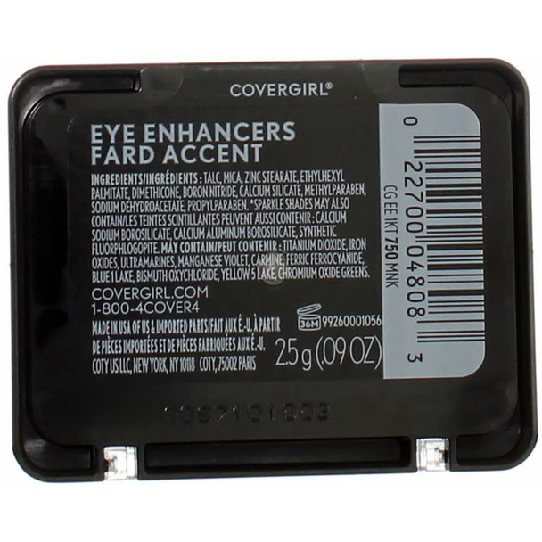 CoverGirl Eye Enhancers 1 Kit Shadow - Mink (750) - 2 pk