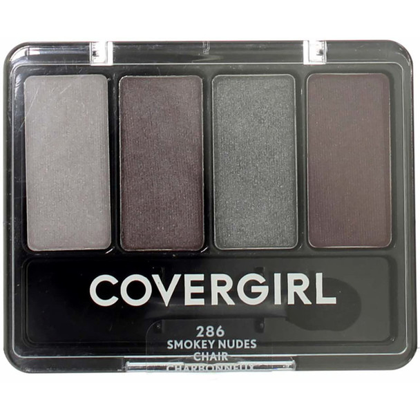 CoverGirl Eye Enhancers 4-Kit Eye Shadow - Smokey Nudes 286 (Pack of 4)