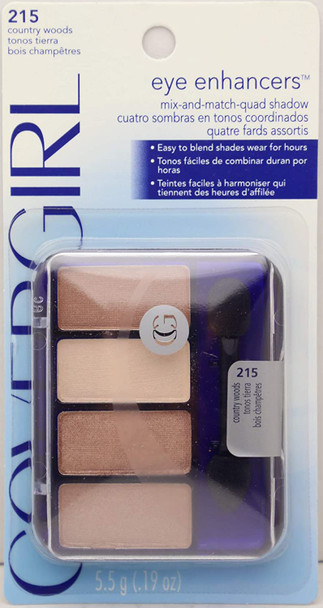 Cover Girl 4 Eye Shadow Country Woods, Pack of 6