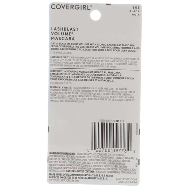 CoverGirl Lashblast Mascara - Black (805) - 2 pk