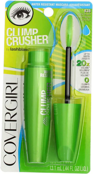 CoverGirl Lashblast Clump Crusher Black Brown 835 Water Resistant Mascara -- 3 per case.