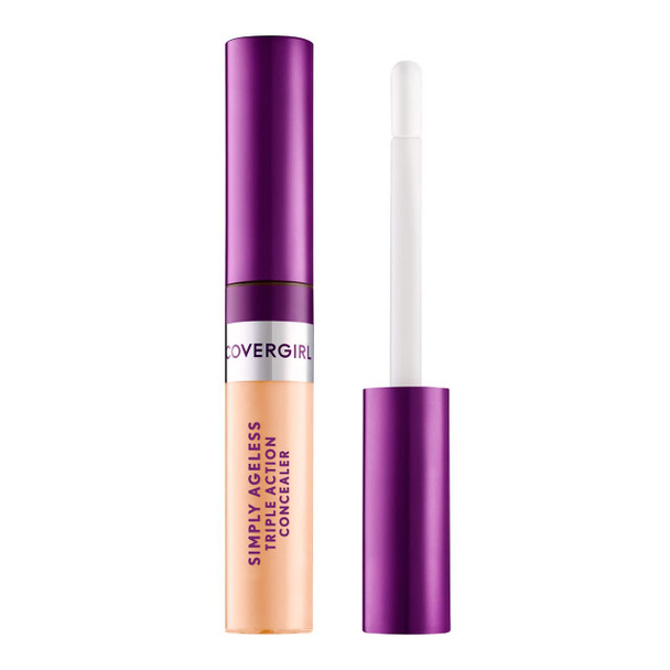 COVERGIRL Simply Ageless Triple Action Concealer, Light, Pack of 1