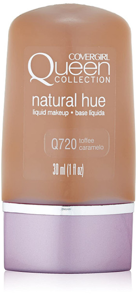 COVERGIRL Queen Collection Liquid Makeup Foundation, Toffee 720, 1.0-Ounce Bottles (Pack of 2)