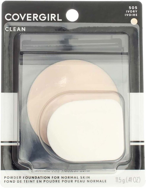 CoverGirl Simply Powder Foundation, Ivory [505] 0.41 oz (Pack of 3)