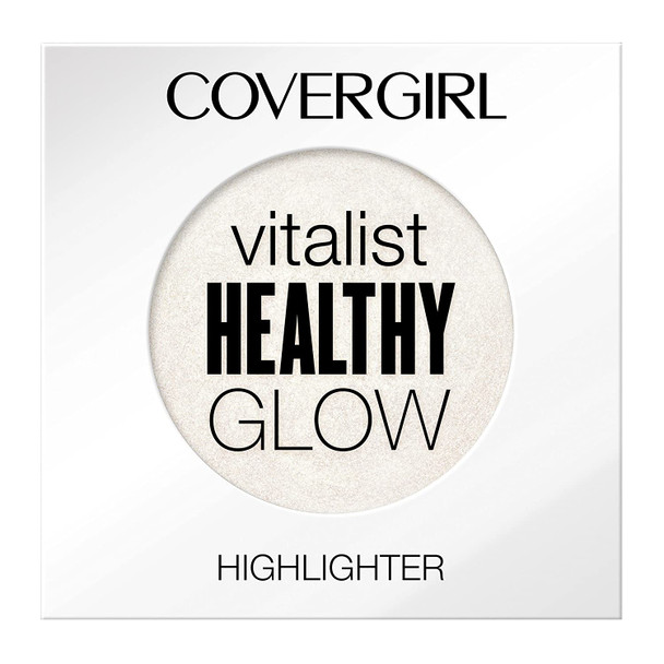 COVERGIRL Vitalist Healthy Glow Highlighter, Moonbeam, 1 Count