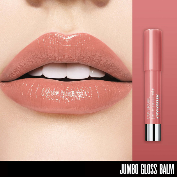 COVERGIRL Colorlicious Jumbo Gloss Balm Creams Caramel Cream 280, .11 oz